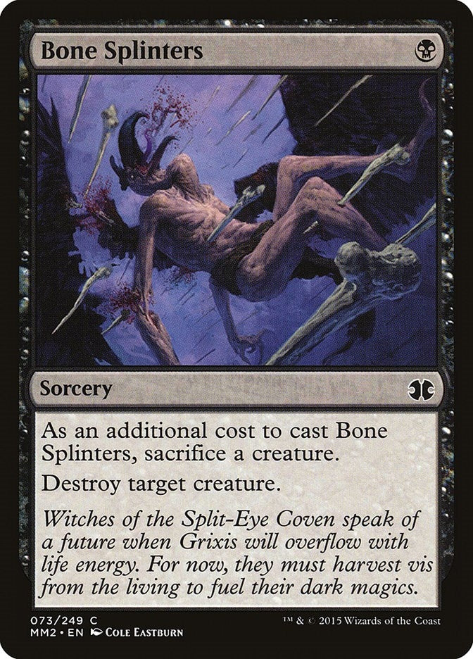 Image for Bone Splinters (73) - Magic: The Gathering