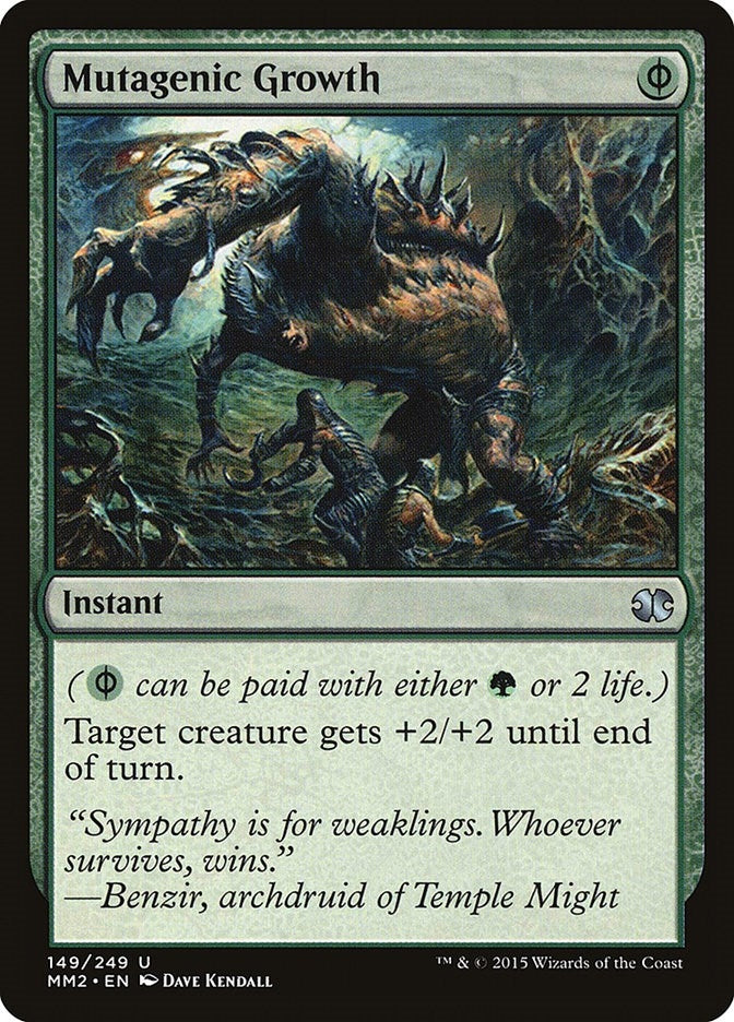 Image for Mutagenic Growth (149) - Magic: The Gathering