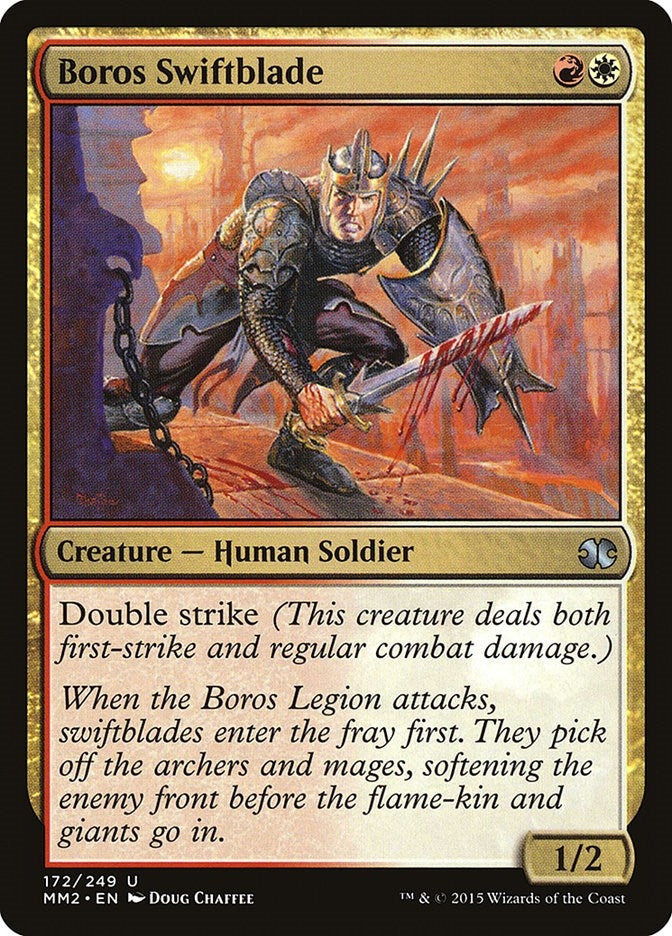 Image for Boros Swiftblade (172) - Magic: The Gathering