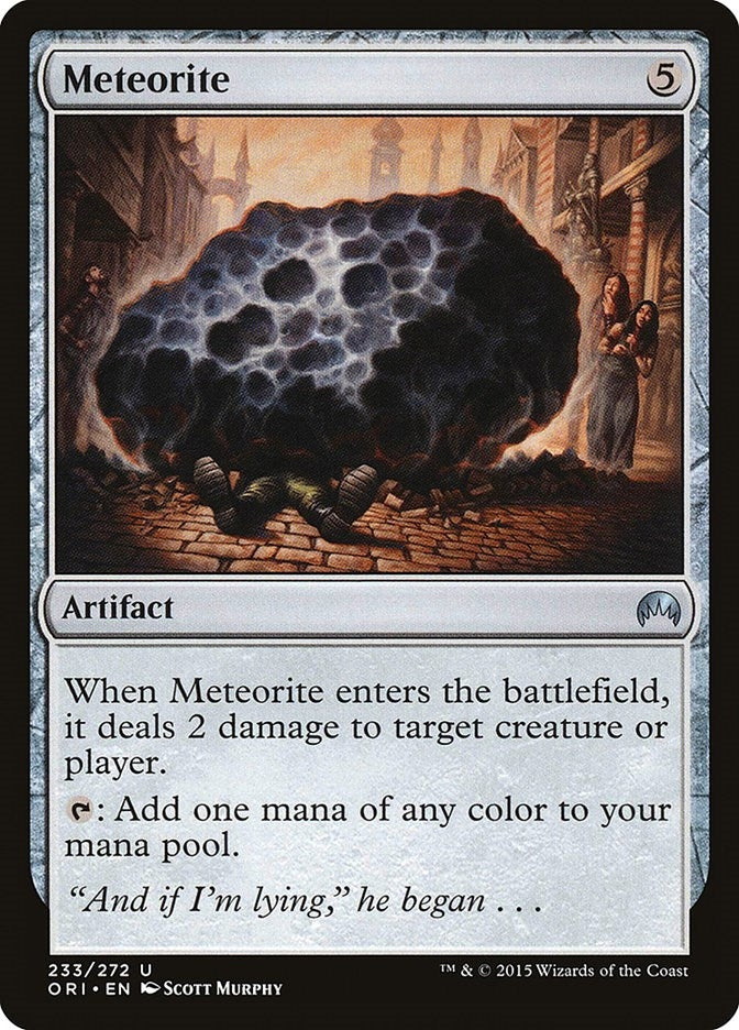 Image for Meteorite (233) - Magic: The Gathering