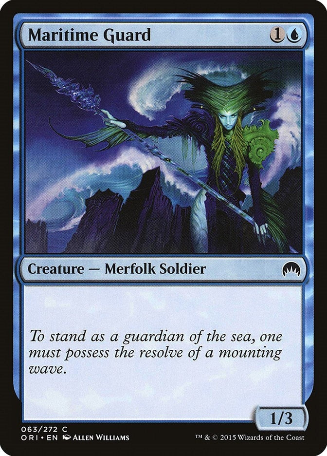 Image for Maritime Guard (63) - Magic: The Gathering