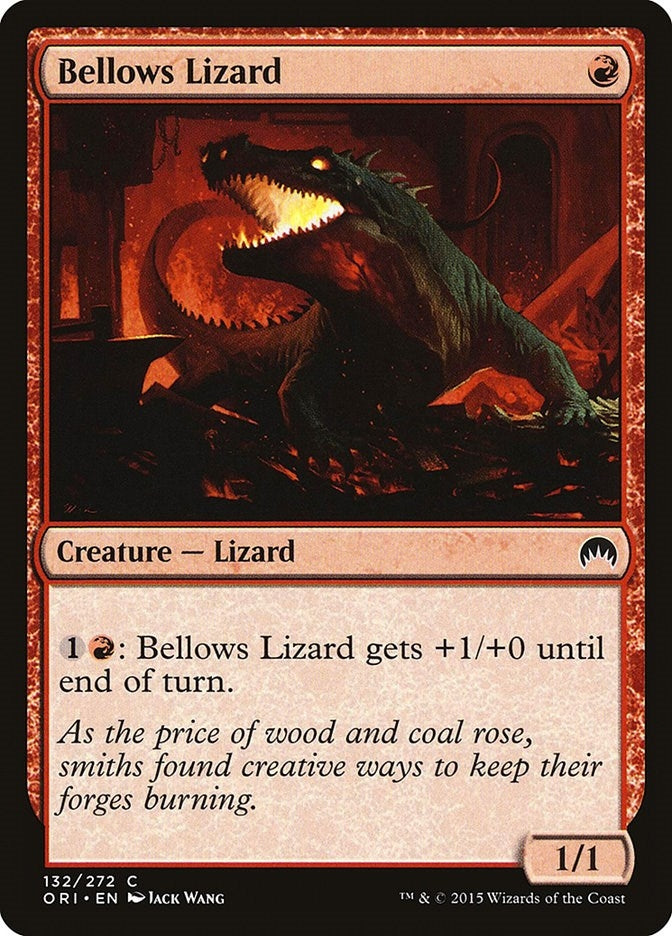Image for Bellows Lizard (132) (ORI) - Magic: The Gathering