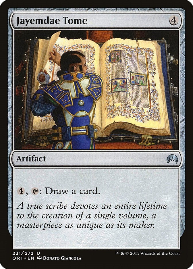 Image for Jayemdae Tome (231) (ORI) - Magic: The Gathering