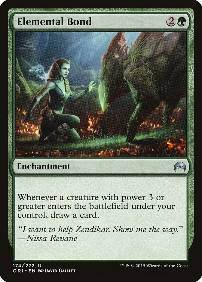 Image for Elemental Bond (174) (ORI) - Magic: The Gathering