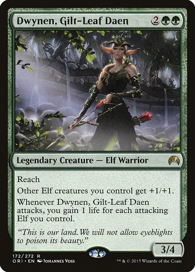 Image for Dwynen, Gilt-Leaf Daen (172) - Magic: The Gathering