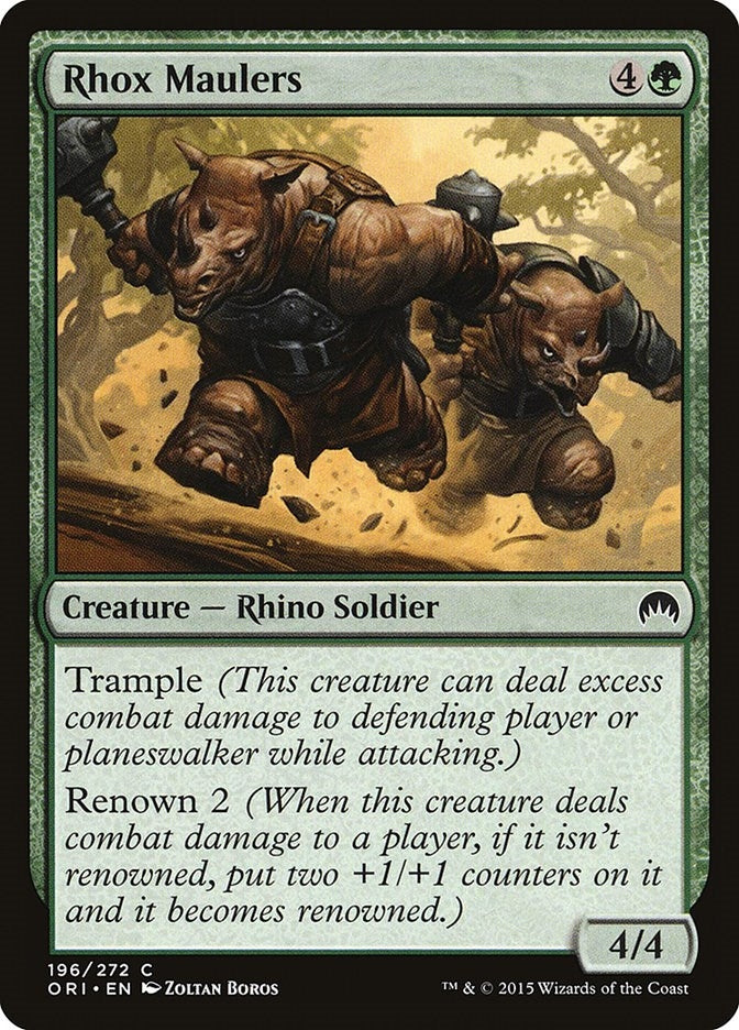 Image for Rhox Maulers (196) (ORI) - Magic: The Gathering