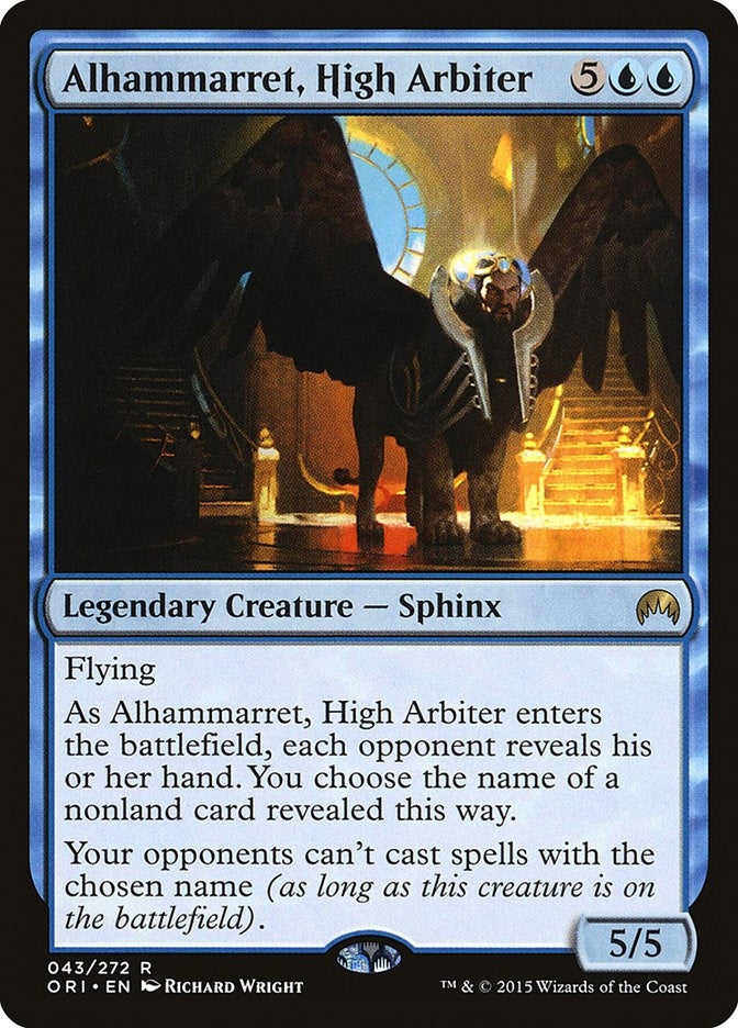 Image for Alhammarret, High Arbiter (43) (ORI) - Magic: The Gathering