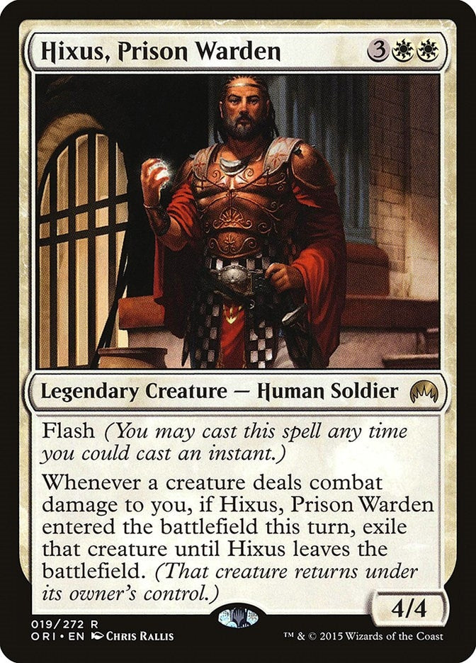 Image for Hixus, Prison Warden (19) - Magic: The Gathering