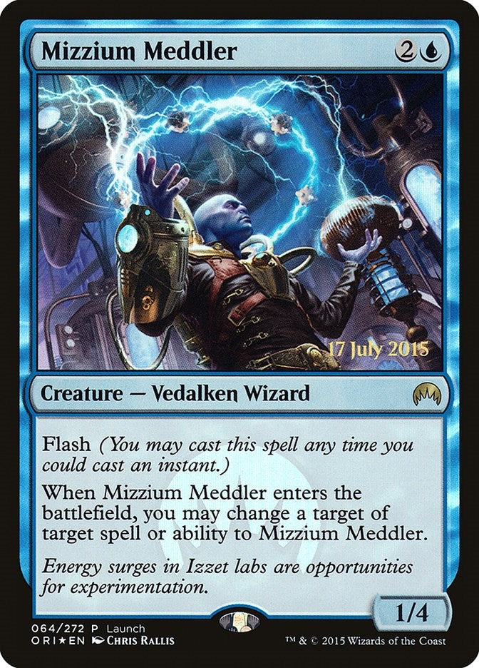 Image for Mizzium Meddler (64) (LARP) - Magic: The Gathering