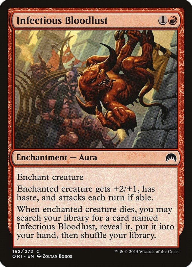 Image for Infectious Bloodlust (152) - Magic: The Gathering