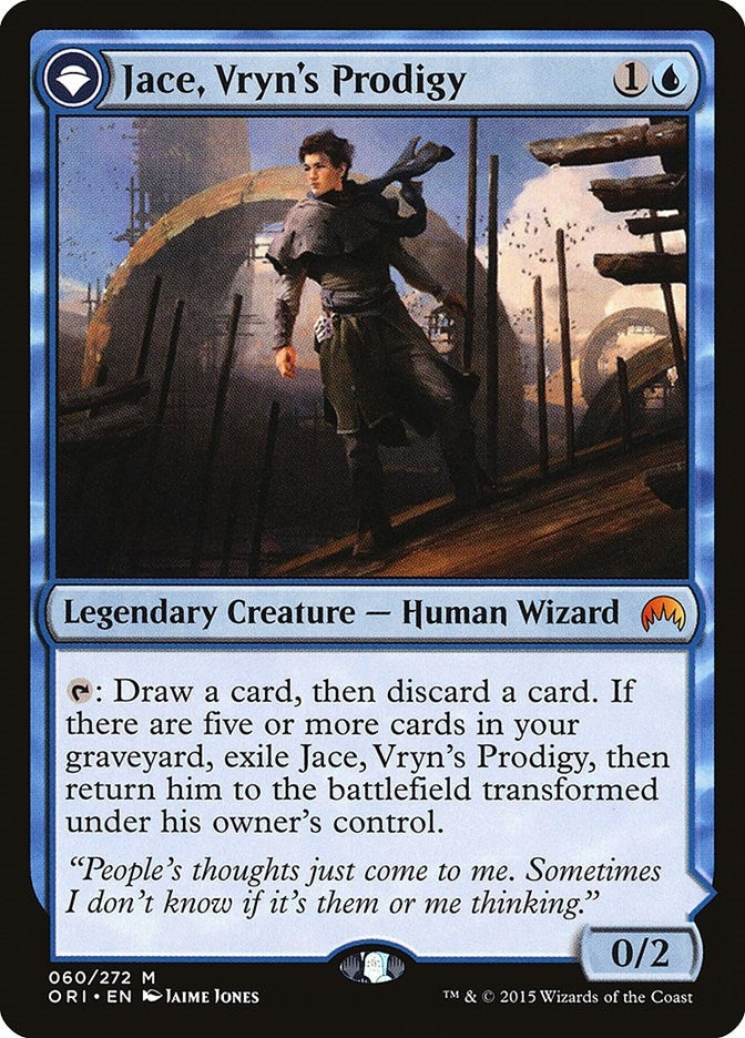 Image for Jace, Vryn's Prodigy (60) - Magic: The Gathering