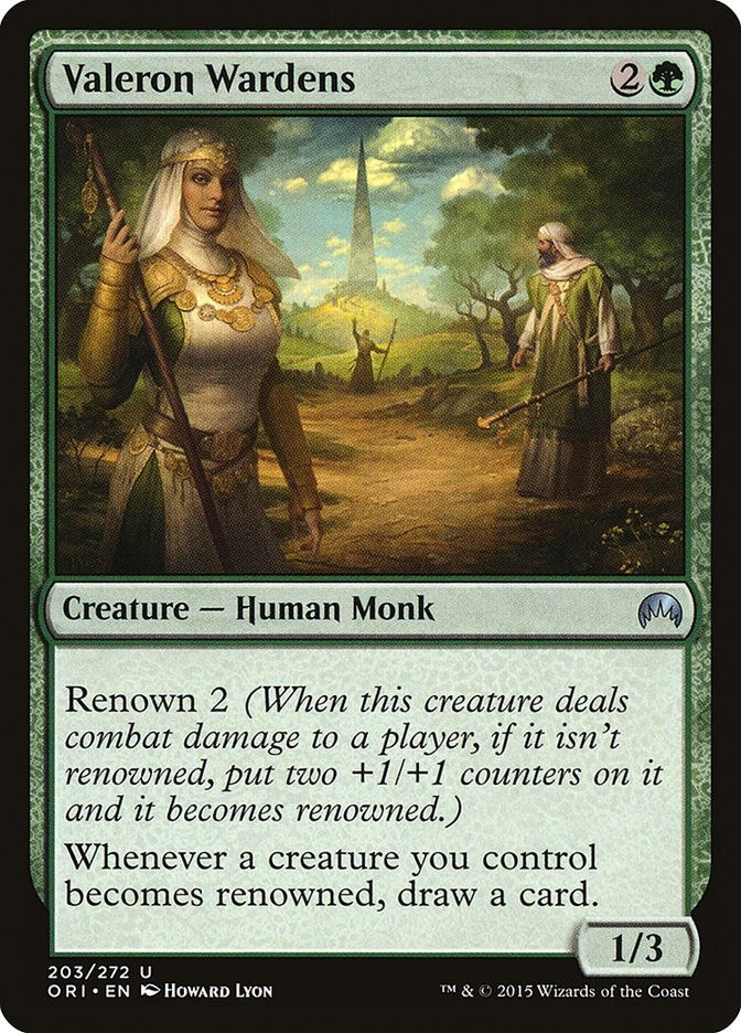 Image for Valeron Wardens (203) (ORI) - Magic: The Gathering