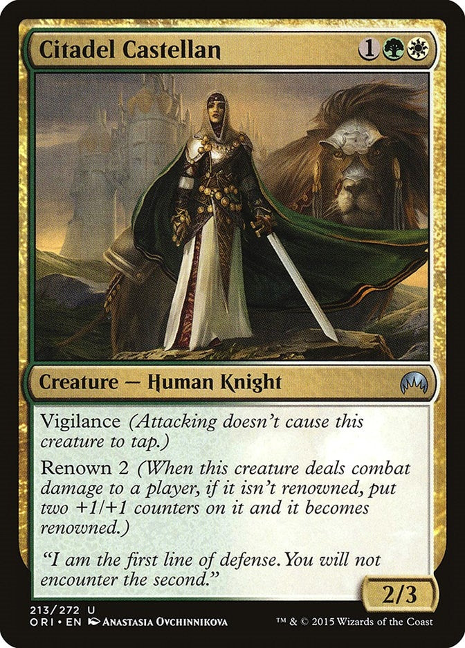 Image for Citadel Castellan (213) (ORI) - Magic: The Gathering