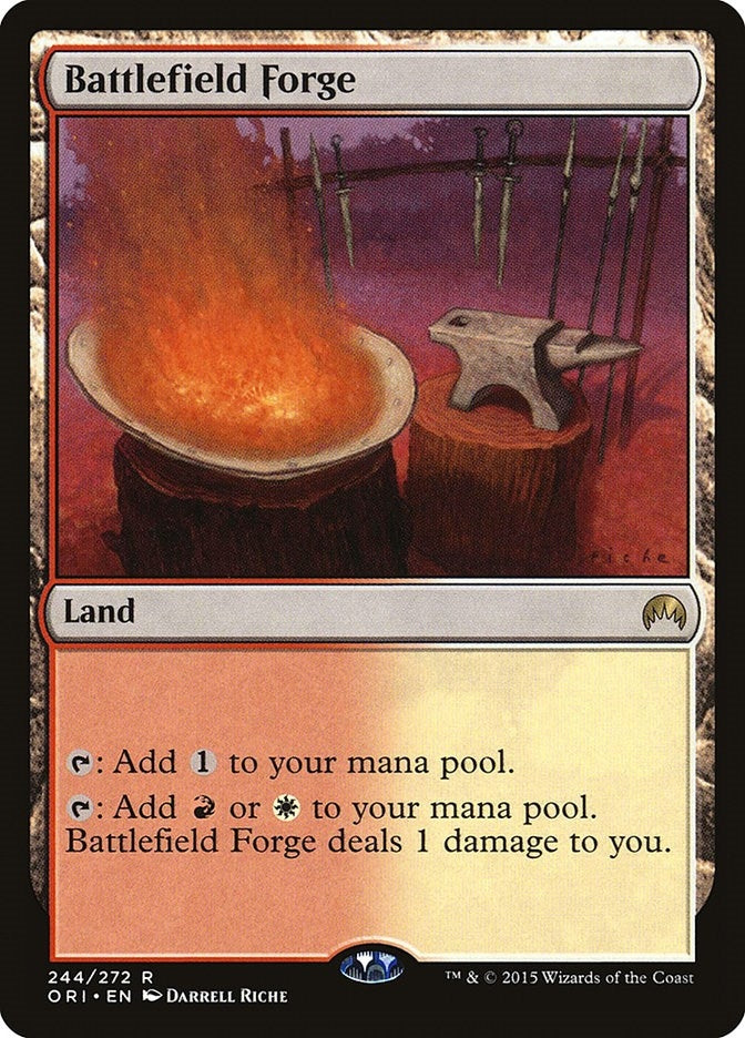 Image for Battlefield Forge (244) - Magic: The Gathering