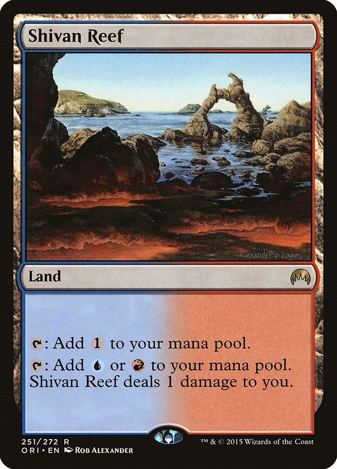 Image for Shivan Reef (251) - Magic: The Gathering