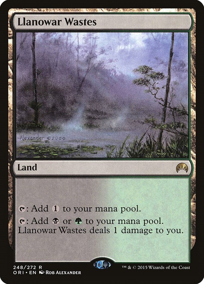 Image for Llanowar Wastes (248) (ORI) - Magic: The Gathering