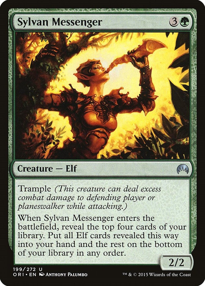 Image for Sylvan Messenger (199) (ORI) - Magic: The Gathering