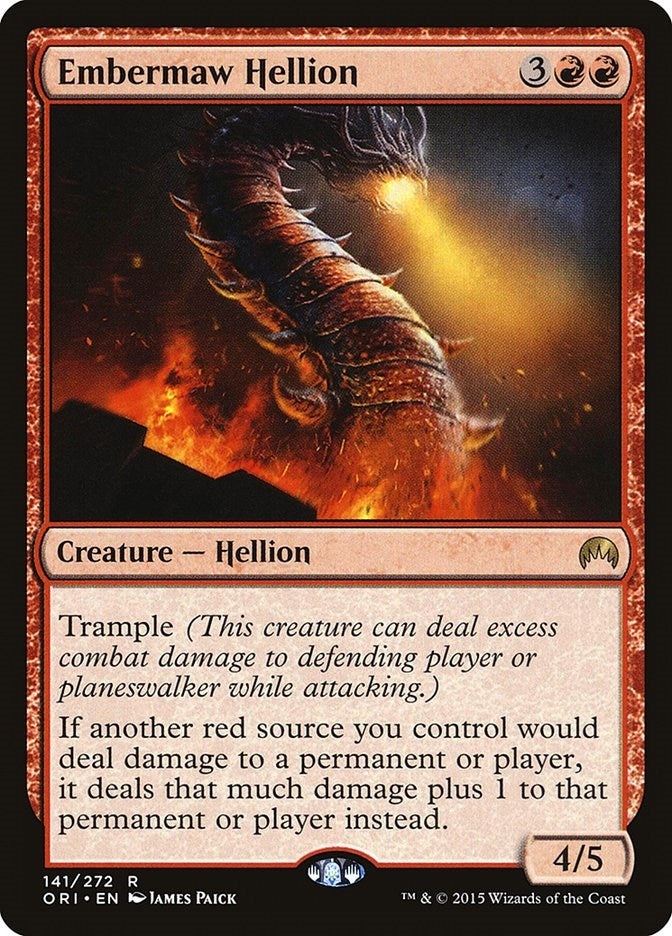 Image for Embermaw Hellion (141) - Magic: The Gathering