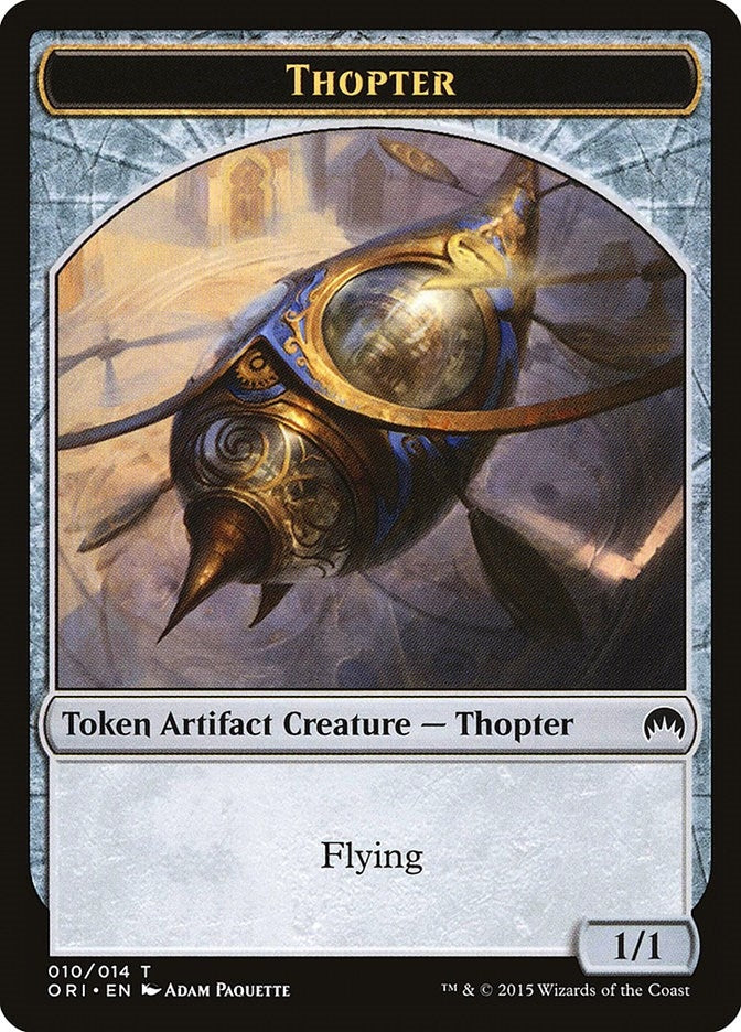 Image for Thopter Token (010) (10) (ORI) - Magic: The Gathering