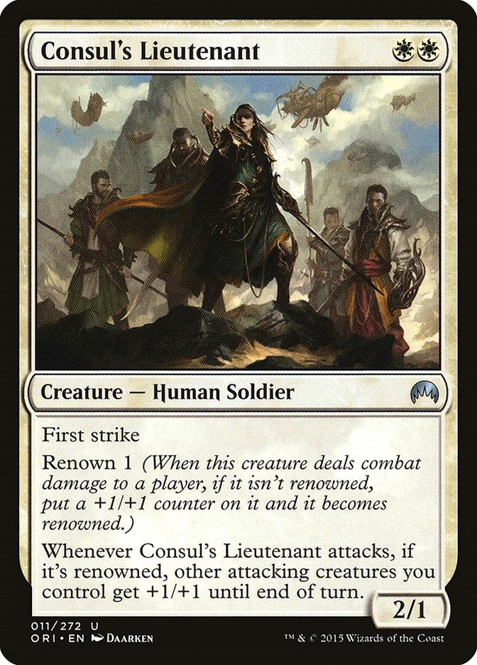 Image for Consul's Lieutenant (11) - Magic: The Gathering