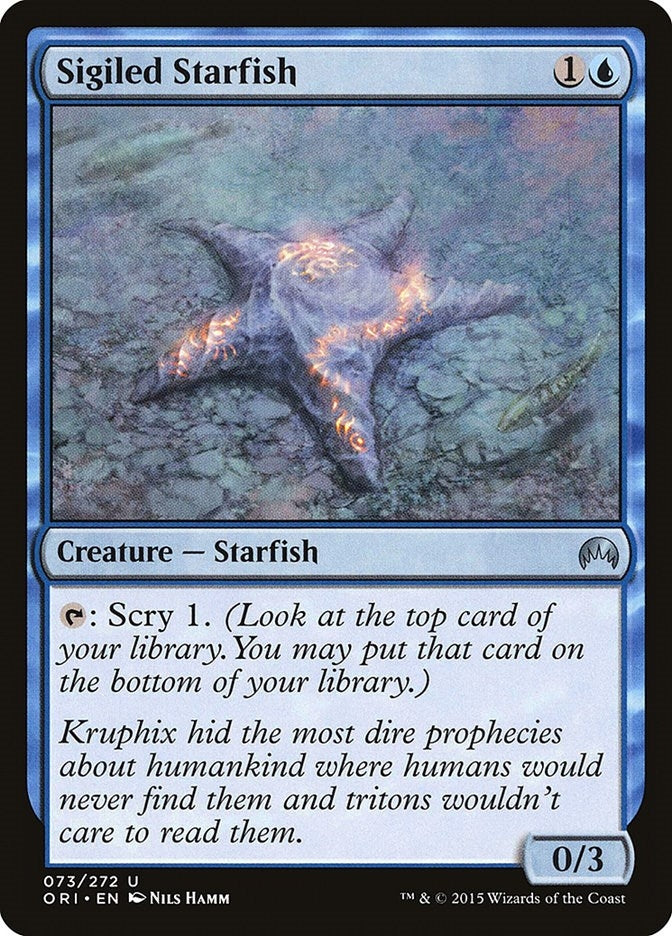 Image for Sigiled Starfish (73) - Magic: The Gathering