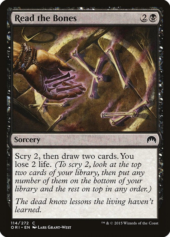 Image for Read the Bones (114) - Magic: The Gathering