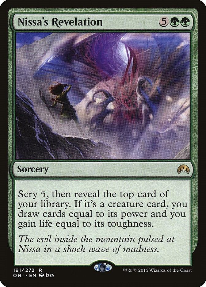 Image for Nissa's Revelation (191) - Magic: The Gathering