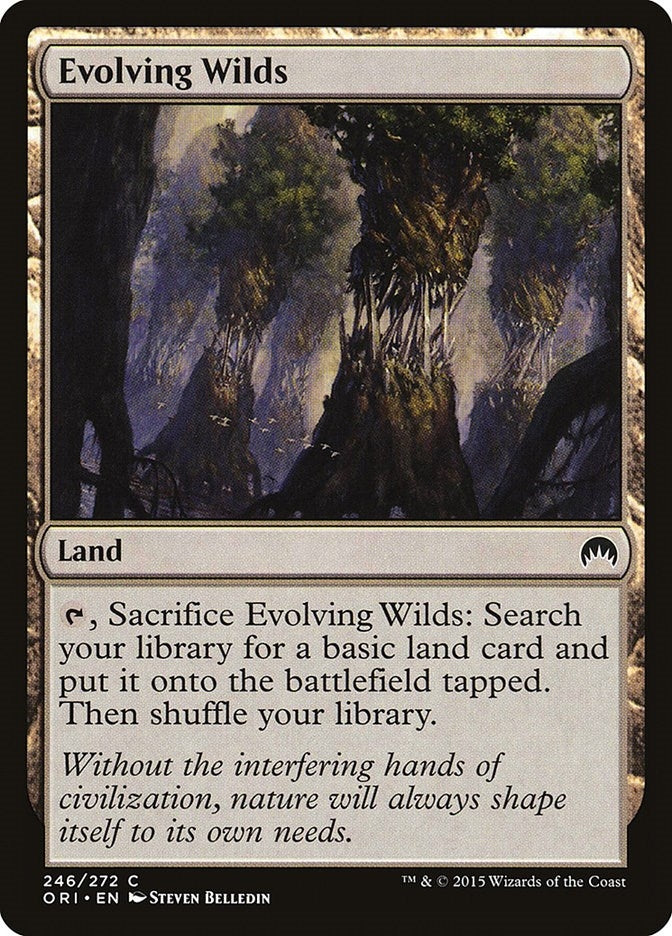 Image for Evolving Wilds (246) - Magic: The Gathering