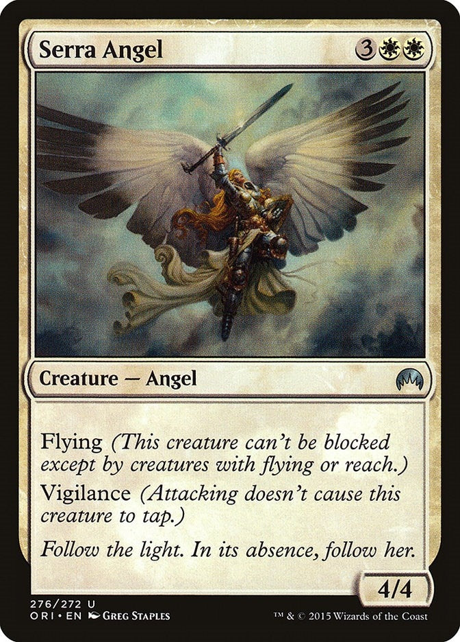 Image for Serra Angel (276) (ORI) - Magic: The Gathering