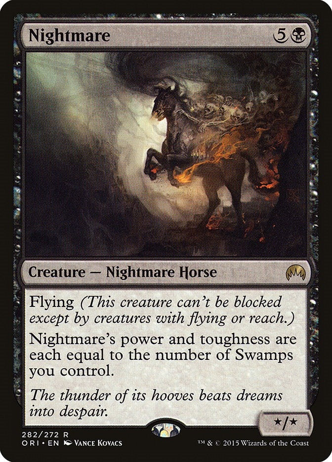 Image for Nightmare (282) - Magic: The Gathering