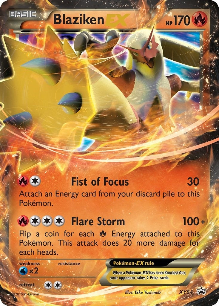 Image for Blaziken EX - XY54 (XY54) (PR) - Pokemon