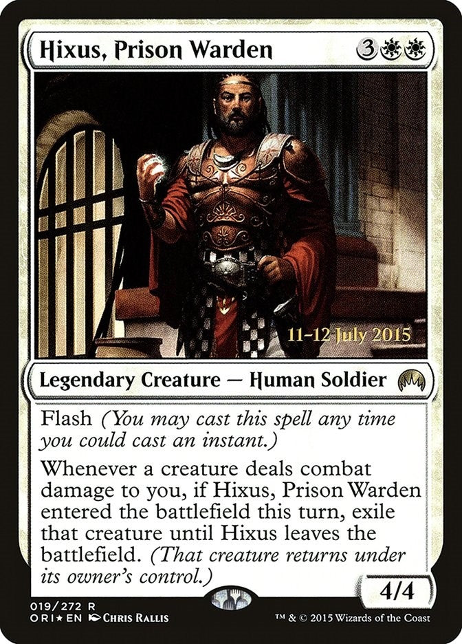 Image for Hixus, Prison Warden (19) - Magic: The Gathering