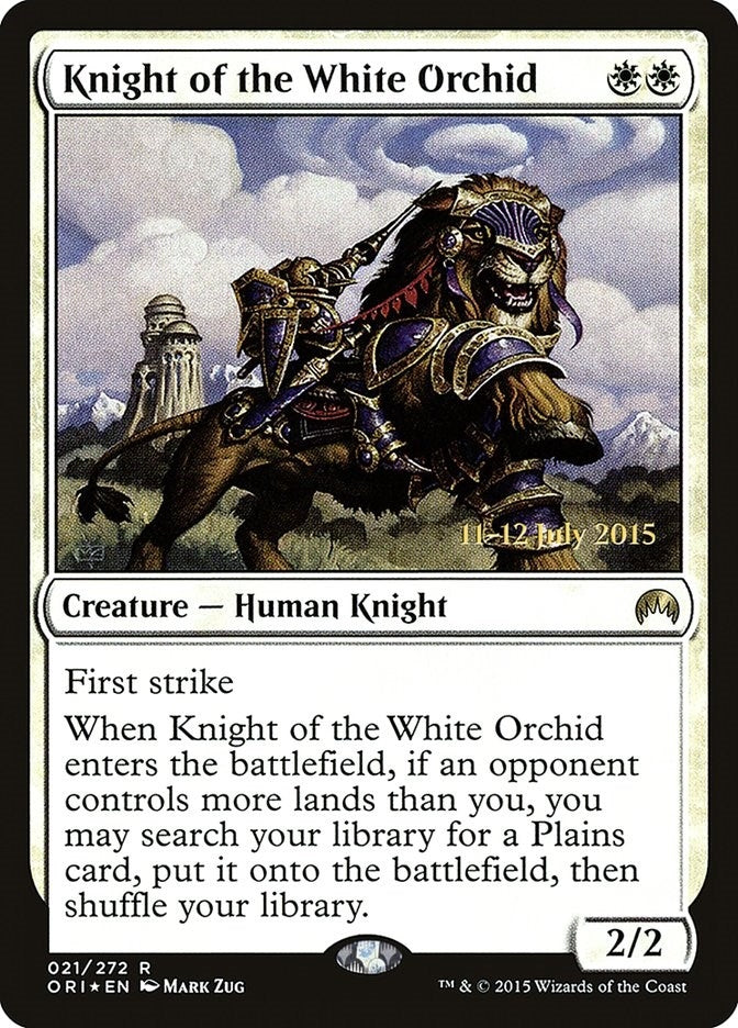 Image for Knight of the White Orchid (21) - Magic: The Gathering