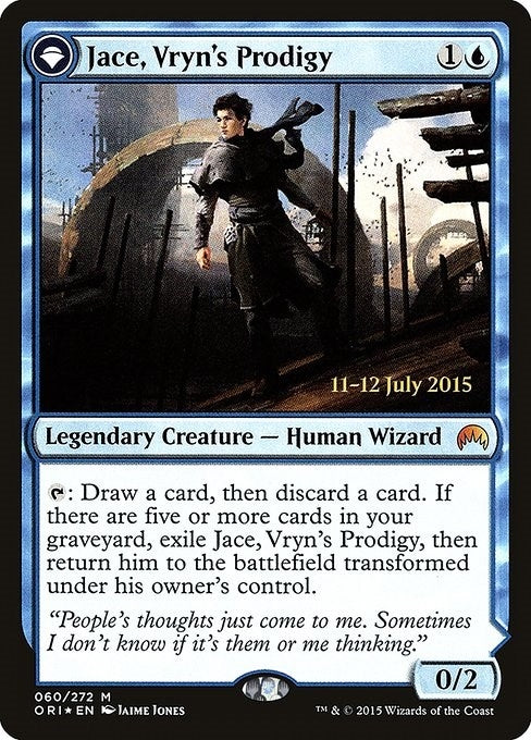 Image for Jace, Vryn's Prodigy (60) - Magic: The Gathering