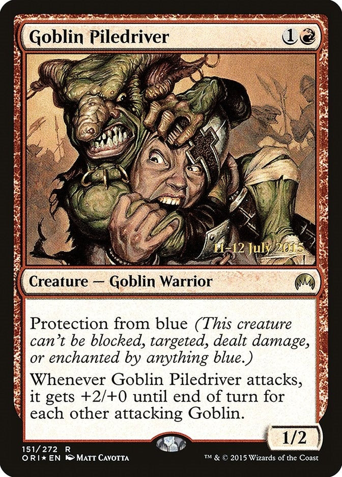 Image for Goblin Piledriver (151) - Magic: The Gathering