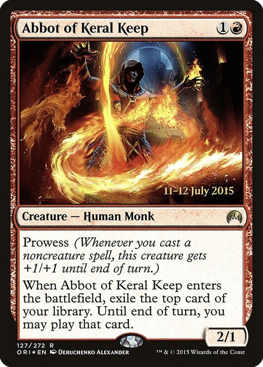 Image for Abbot of Keral Keep (127) (PRE) - Magic: The Gathering