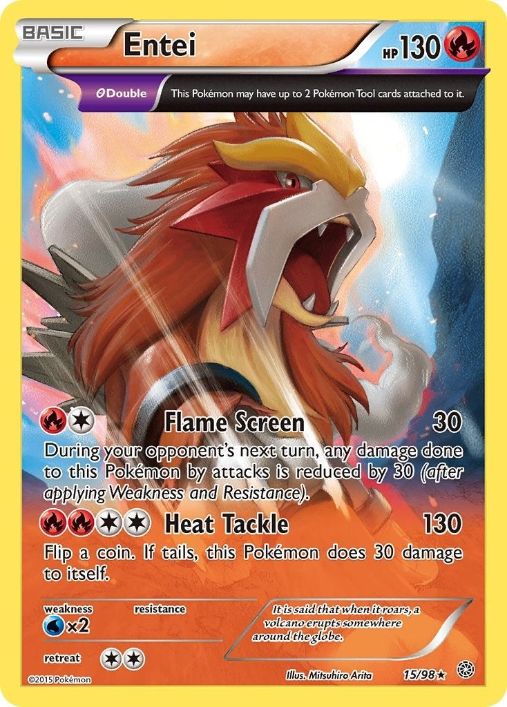 Image for Entei (15) (15/98) (AOR) - Pokemon