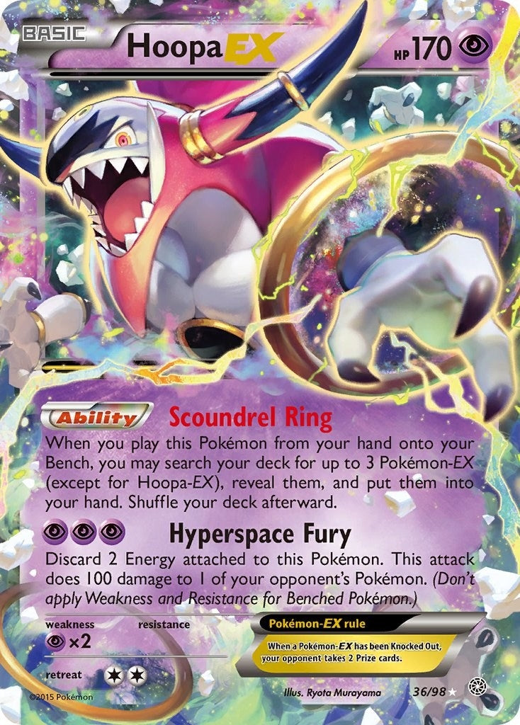 Image for Hoopa EX (36/98) (AOR) - Pokemon