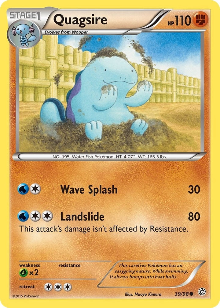 Image for Quagsire (39/98) (AOR) - Pokemon
