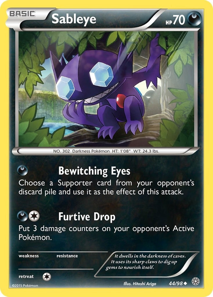 Image for Sableye (44/98) (AOR) - Pokemon