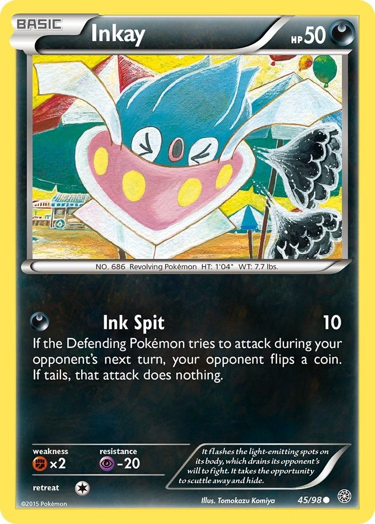 Image for Inkay (45/98) (AOR) - Pokemon