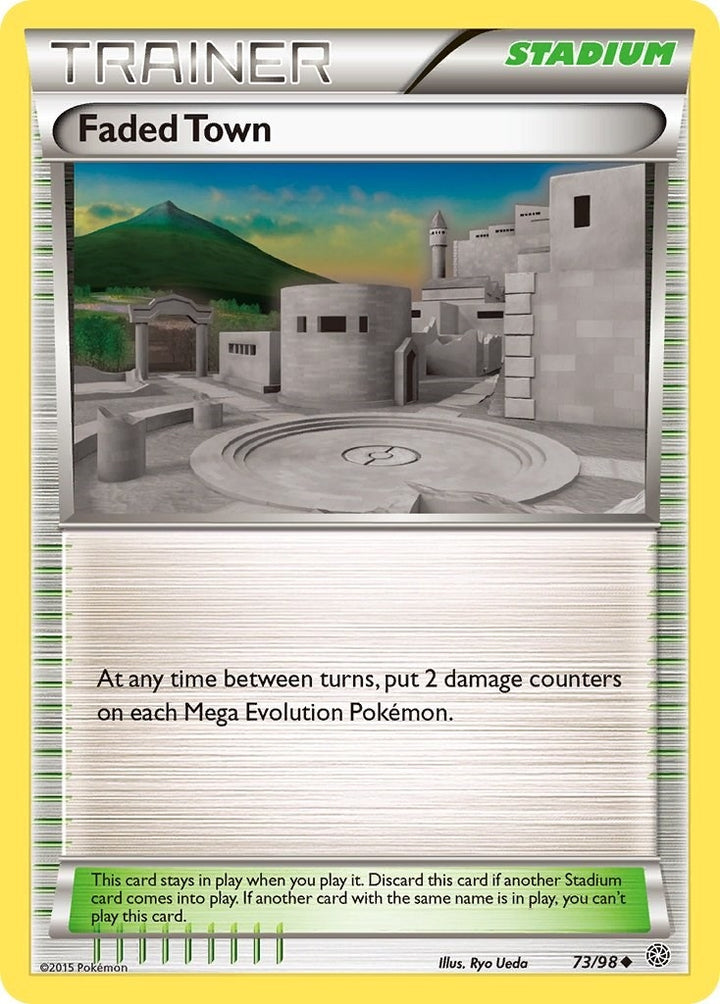 Image for Faded Town (73/98) (AOR) - Pokemon