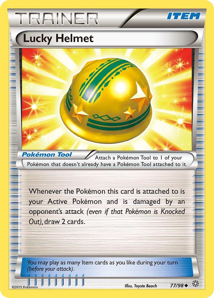 Image for Lucky Helmet (77/98) (AOR) - Pokemon