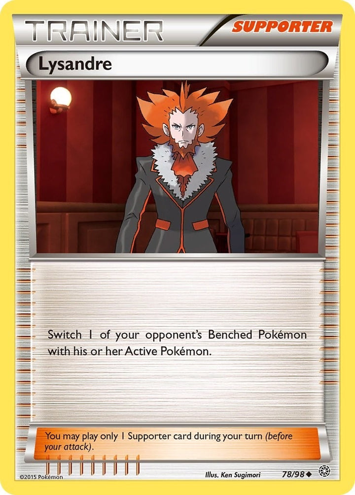 Image for Lysandre (78/98) (AOR) - Pokemon