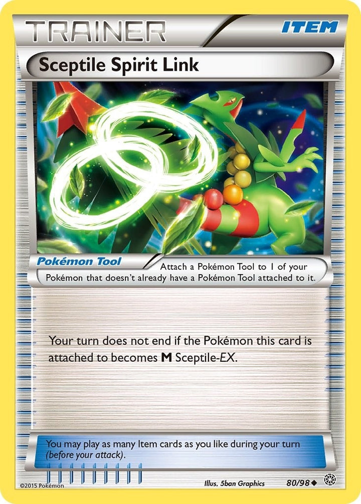 Image for Sceptile Spirit Link (80/98) (AOR) - Pokemon