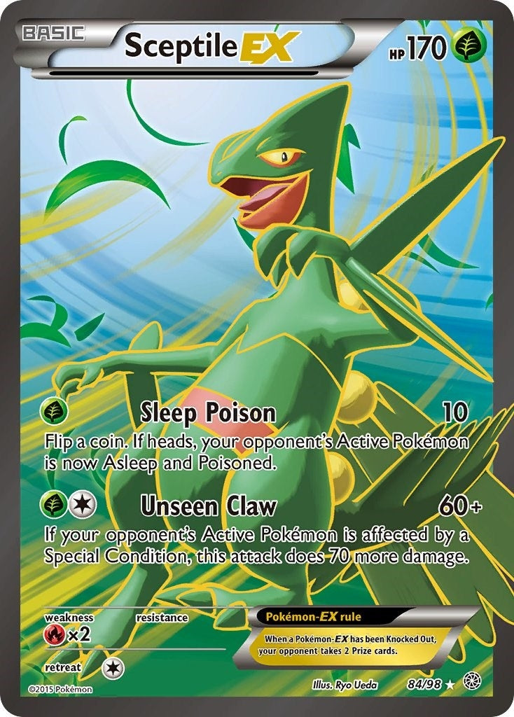 Image for Sceptile EX (84 Full Art) (84/98) (AOR) - Pokemon