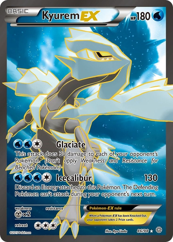 Image for Kyurem EX (86 Full Art) (86/98) (AOR) - Pokemon