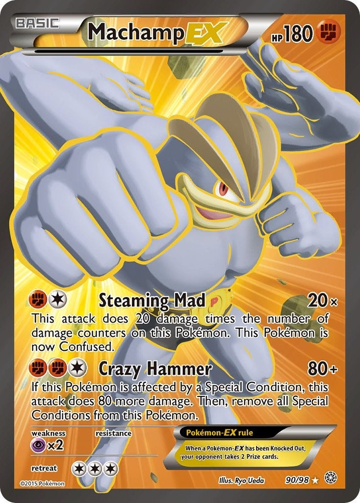 Image for Machamp EX (90 Full Art) (90/98) (AOR) - Pokemon