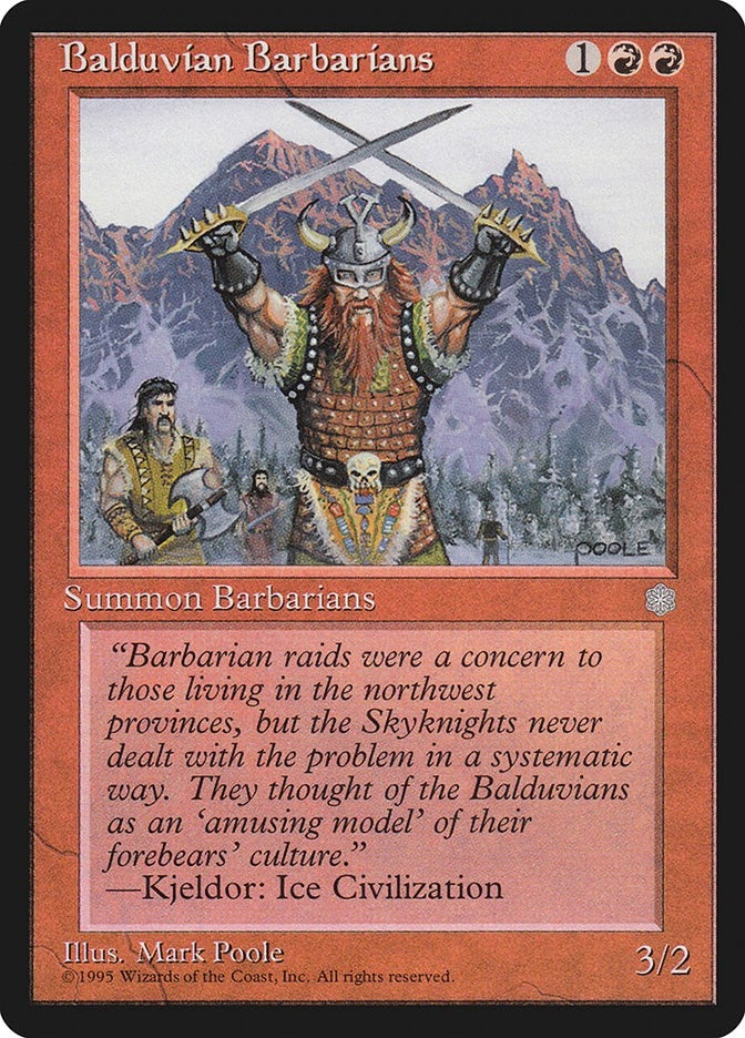 Image for Balduvian Barbarians - Magic: The Gathering