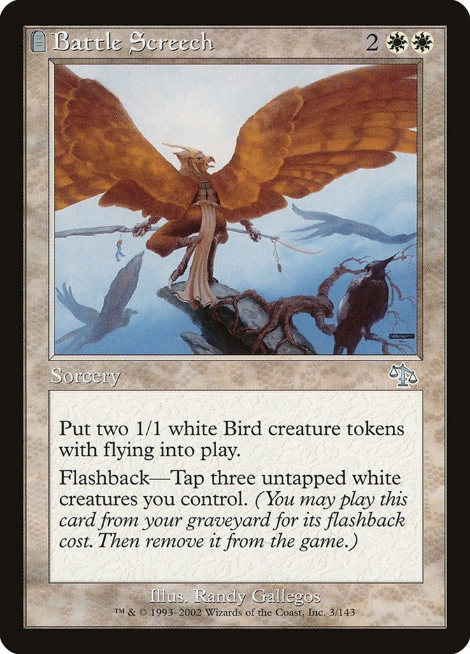 Image for Battle Screech (3) - Magic: The Gathering